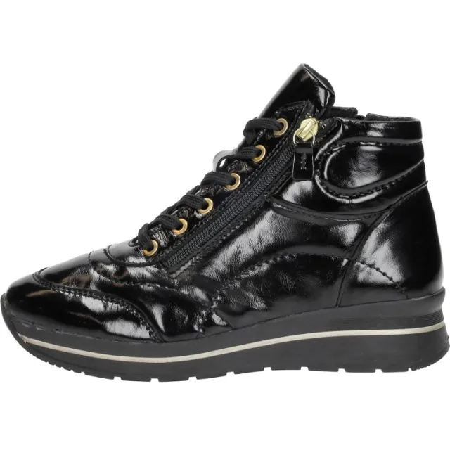Sub55 Comfort Collection Ruby 92 hoge sneakers zwart, foto 2