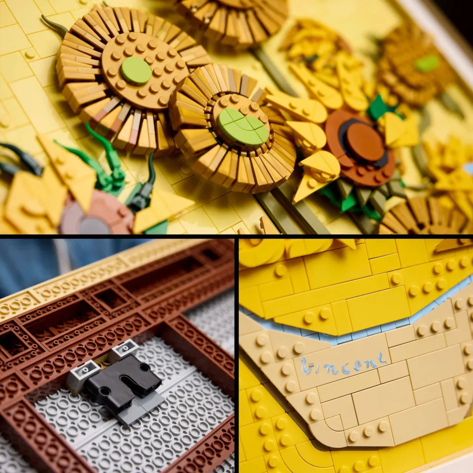 Lego Art Vincent van Gogh – Zonnebloemen Bouwset 31215, foto 7