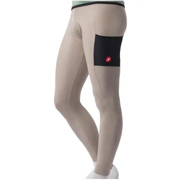 Castelli Unlimited Bibtight fietsbroek grijs/bruin, foto 3
