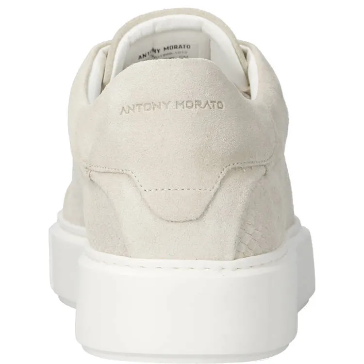 Antony Morato Artem animal nubuck sneakers beige, foto 6
