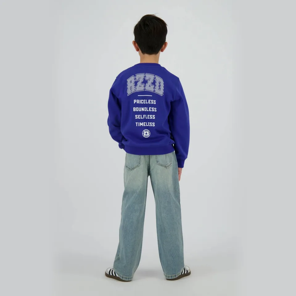 Raizzed sweater blauw, foto 5