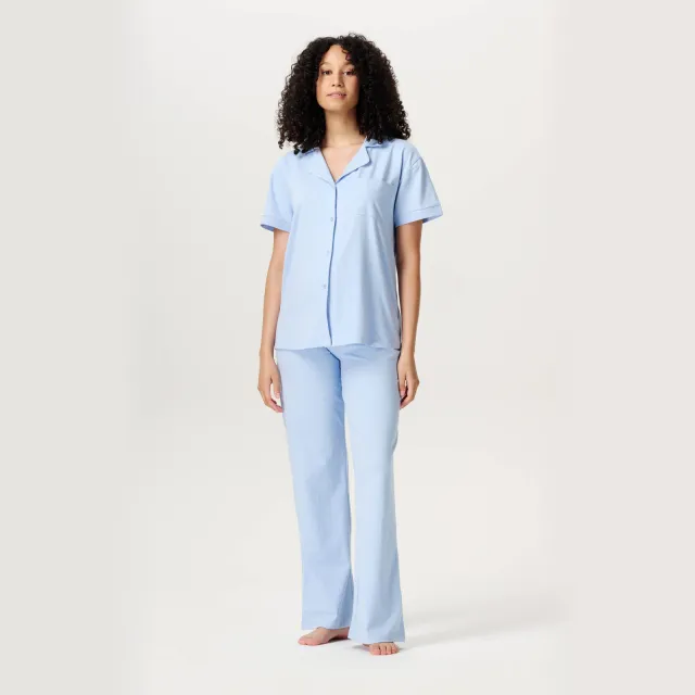 Noppies Wiza pyjamabroek lichtblauw