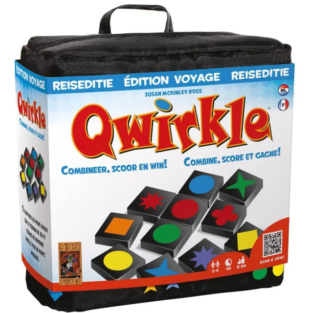 999 Games qwirkle reiseditie reisspel