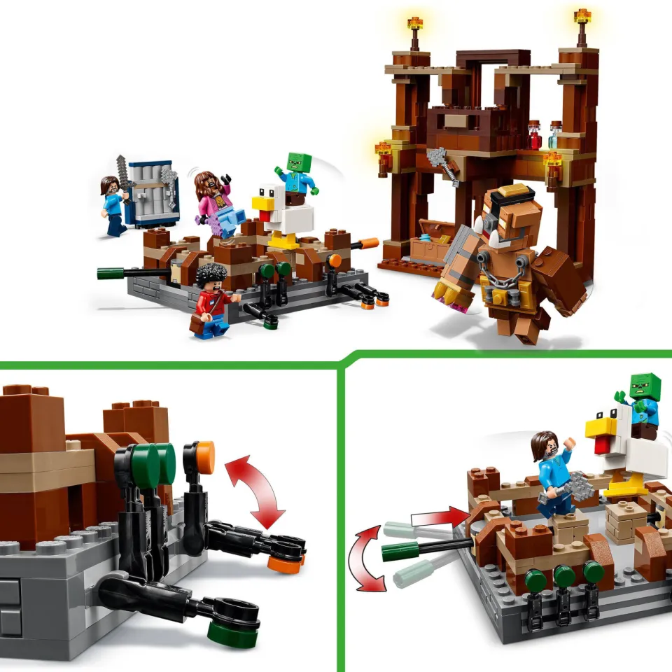 Lego Minecraft De Arena bij het Boslandhuis 21272, foto 5