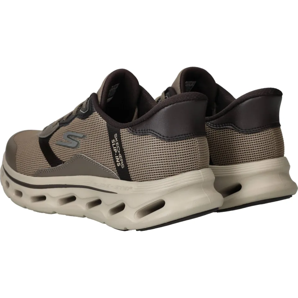 Skechers Slip-Ins Go Walk Glide-Step lage sneakers taupe, foto 4