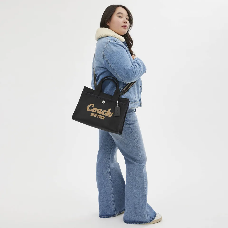 Coach Cargo Tote shopper zwart, foto 4