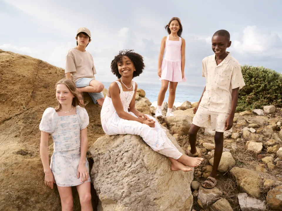 Abercrombie & Fitch jersey t-shirt taupe, foto 8