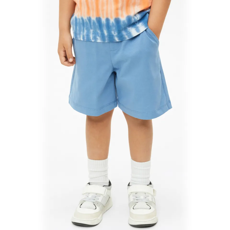 s.Oliver joggingshort lichtblauw, foto 4