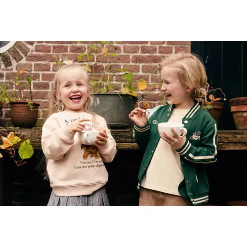 Daily7 rechtvallende sweater met print - crème, foto 5
