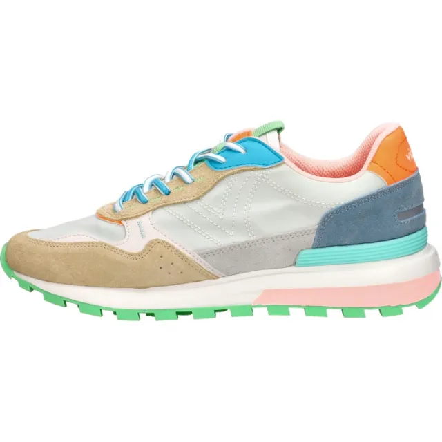 Victoria Luna lage sneaker beige, foto 2