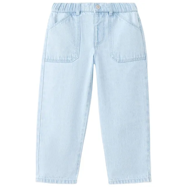 Mango Kids straight leg jeans - lichtblauw Light blue denim