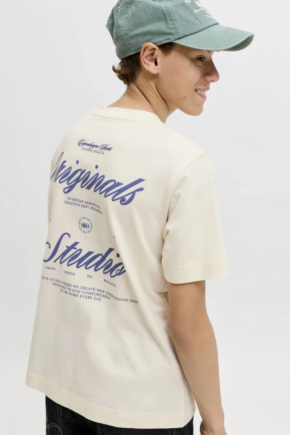Jack & Jones JORNORREBRO T-shirt met print zand, foto 4