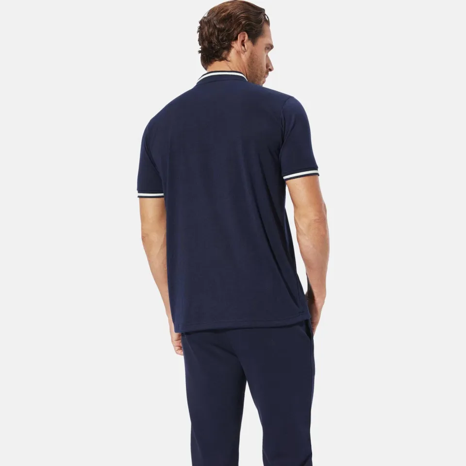 Babista regular fit polo +FIT Collectie Plus Size - donkerblauw (set van 2), foto 5