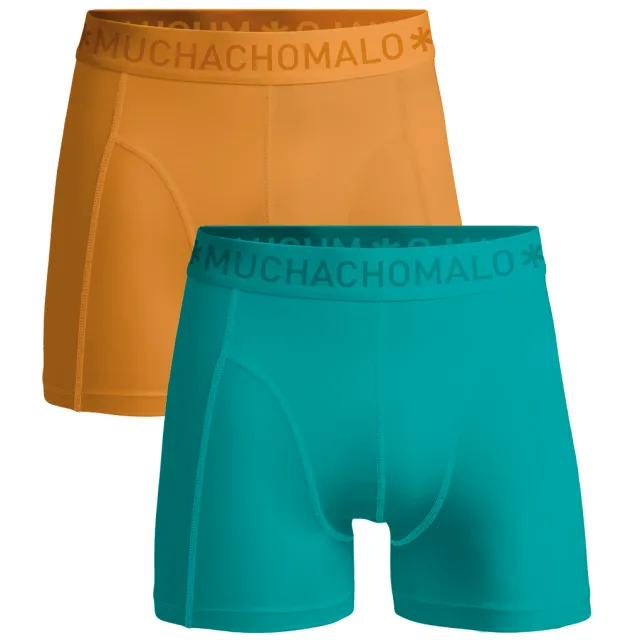 Muchachomalo Heren 2-pack Boxershorts Geel