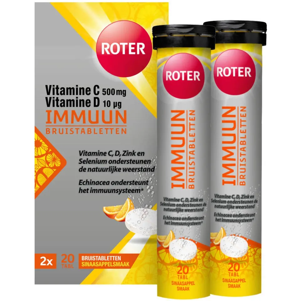 Roter Immuun bruistabletten met vitamine C en D, foto 2