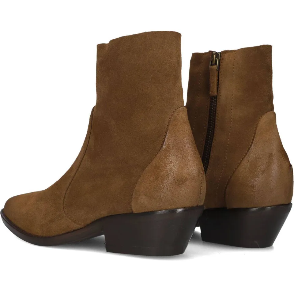 Lina Locchi Enkellaarsjes Aw400 Camel, foto 2