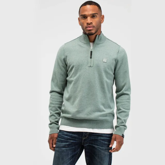 Butcher of Blue regular fit gebreide trui met wol - ice green