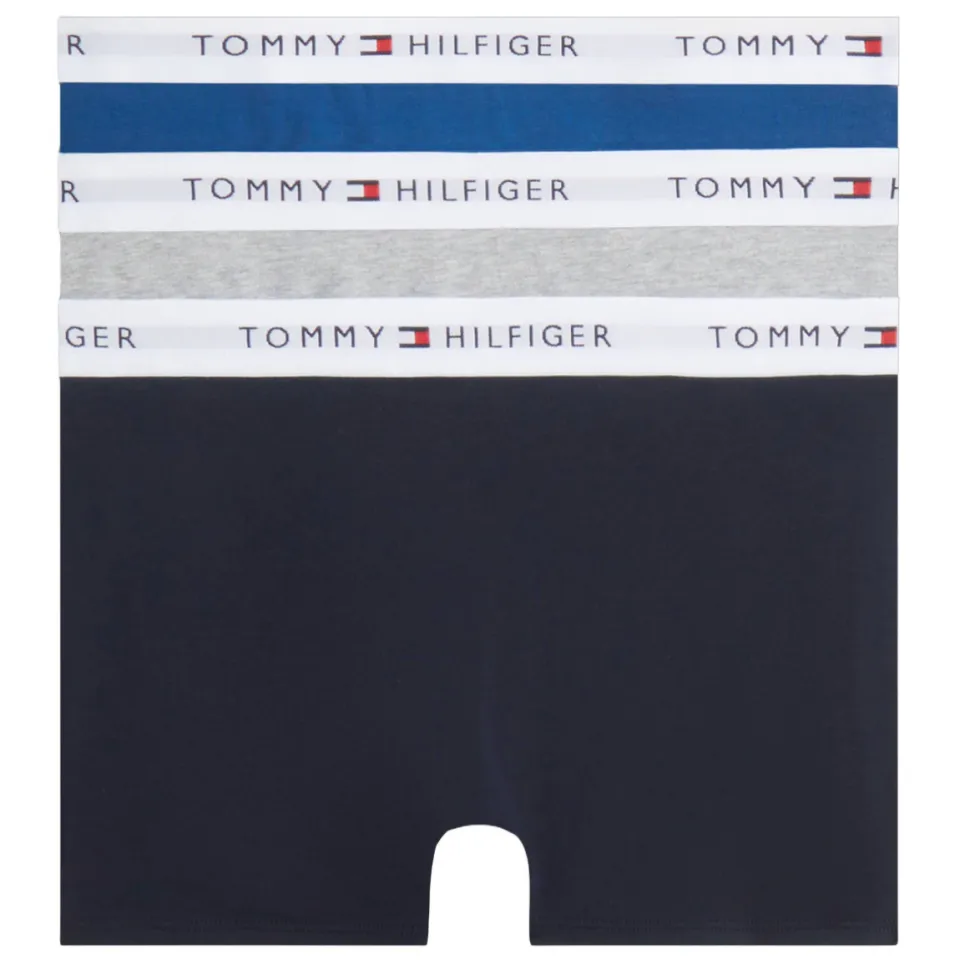 Tommy Hilfiger boxershorts donkerblauw/grijs/blauw, foto 2