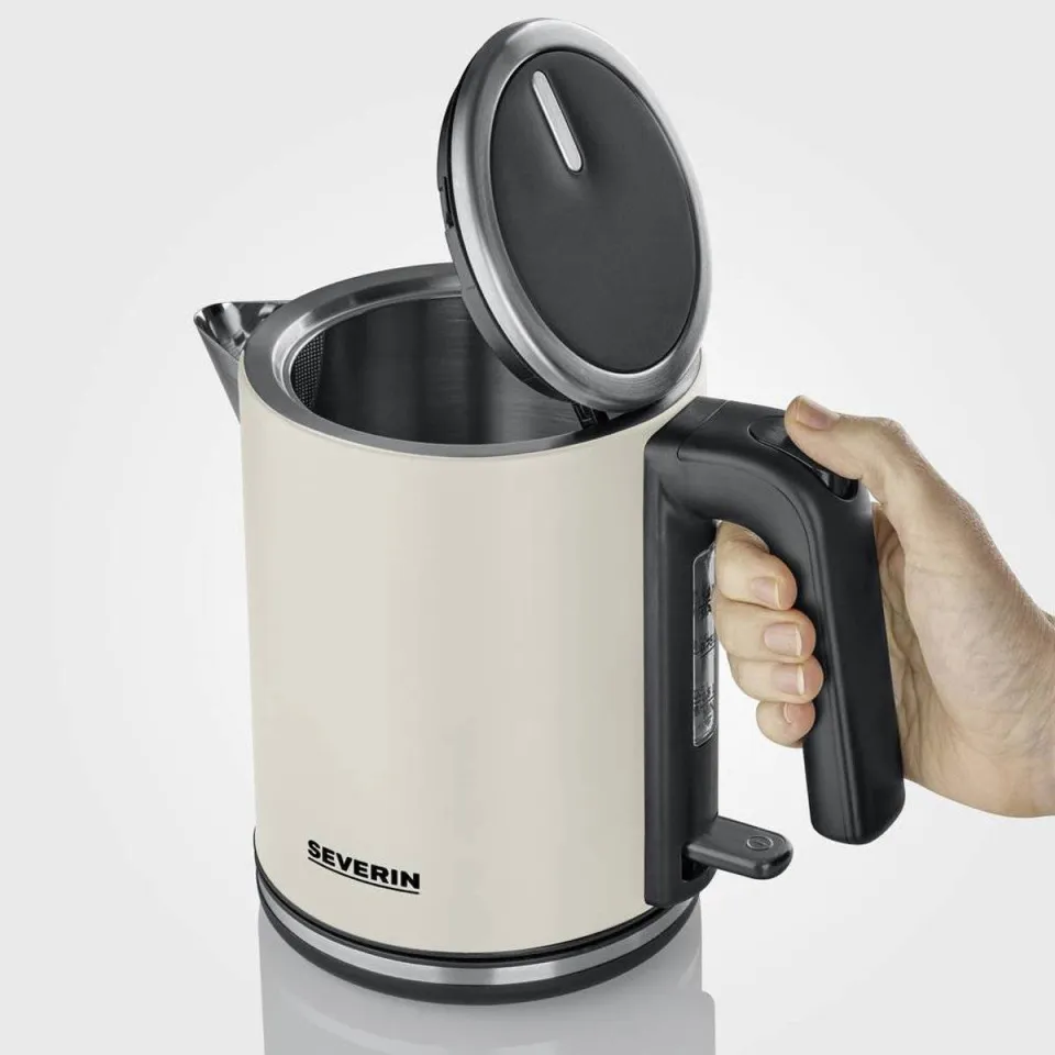 Severin waterkoker - WK 9577 - 1 liter beige, foto 2