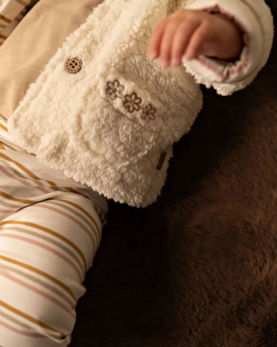 BESS teddy jas wit, foto 6