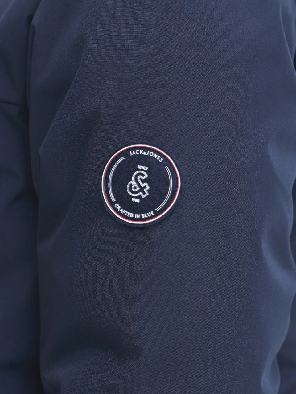 Jack & Jones JJEBROOKLYN reversible winterjas donkerblauw, foto 6