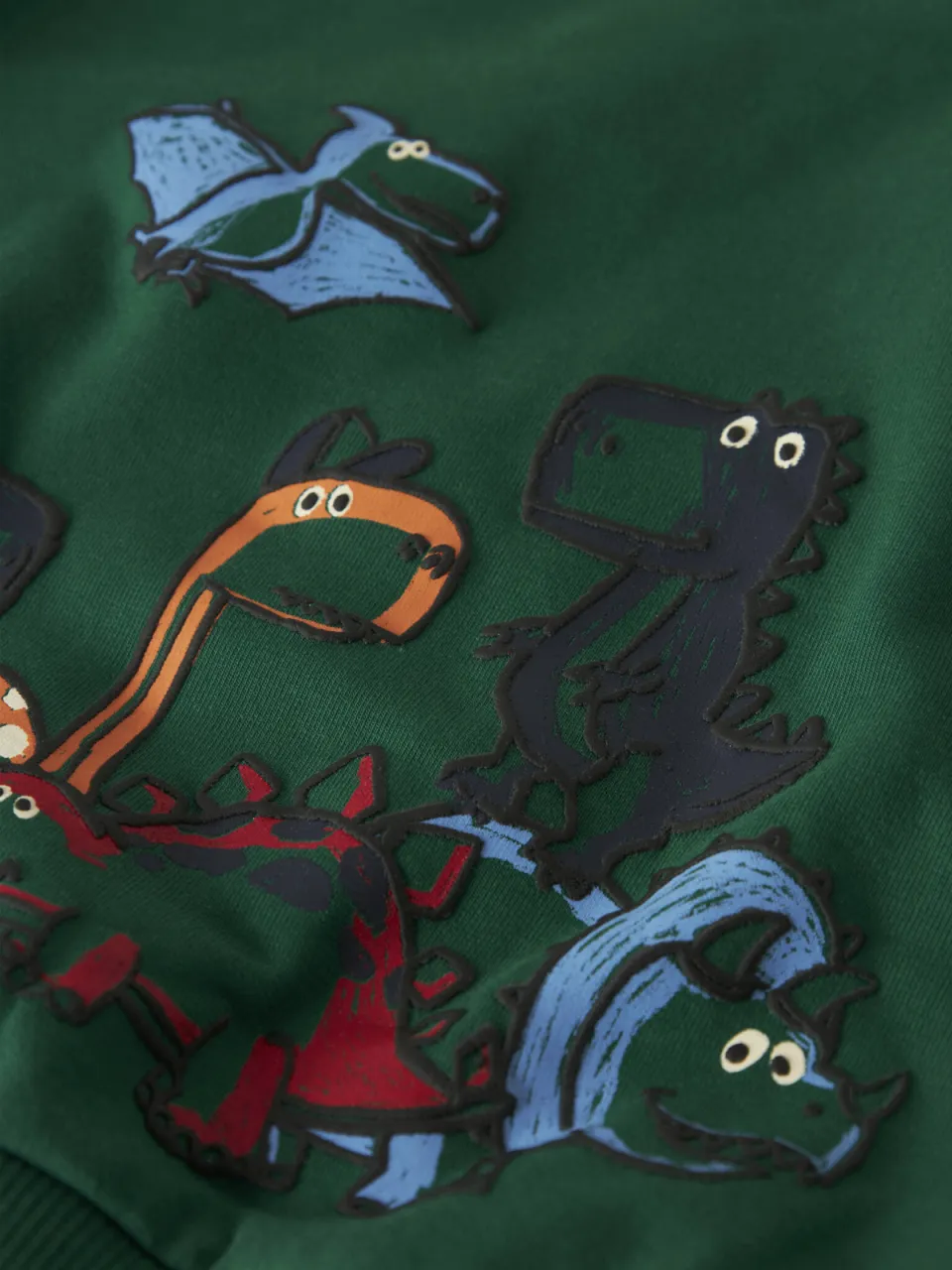 NAME IT MINI sweater met print - groen, foto 4