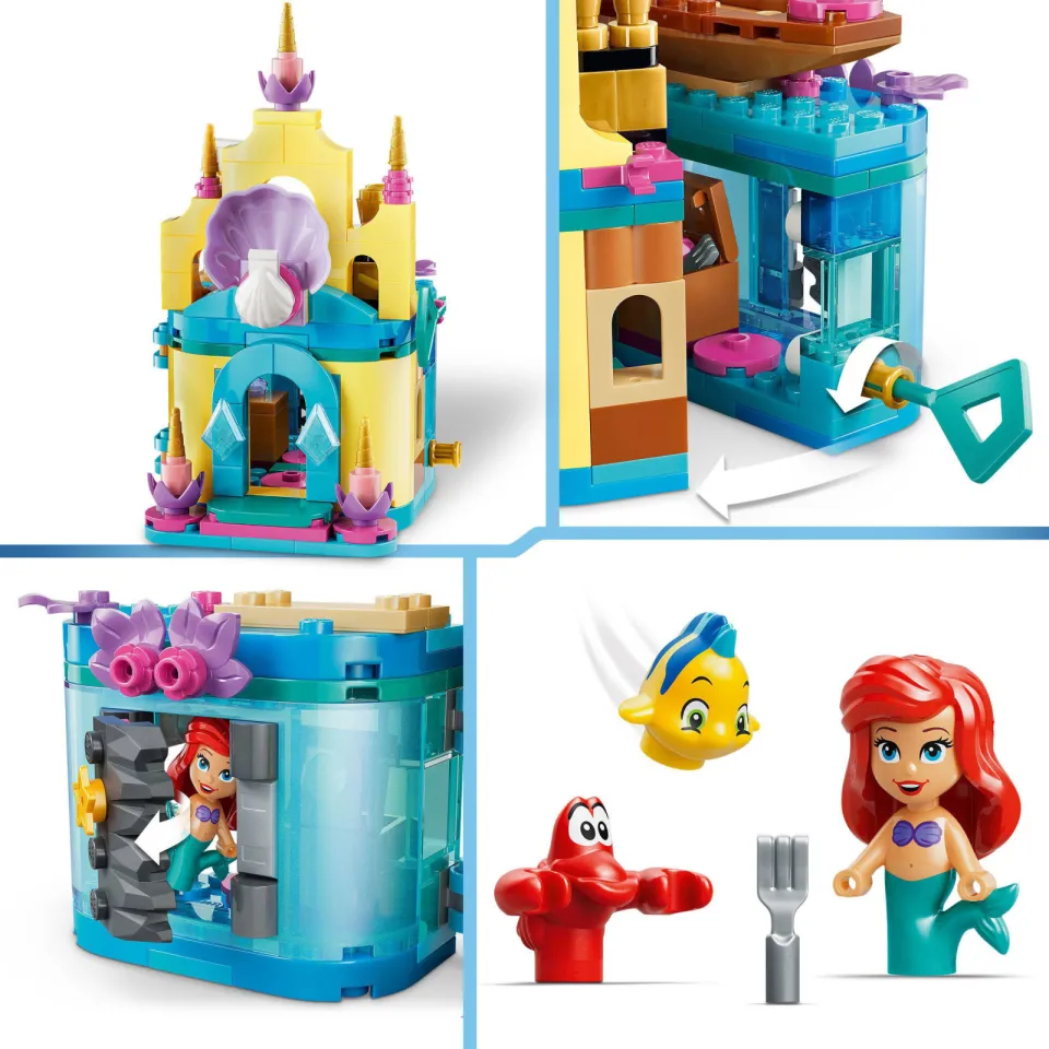 Lego Disney Ariëls Magische Minipaleis Bouwpakket 43285, foto 7