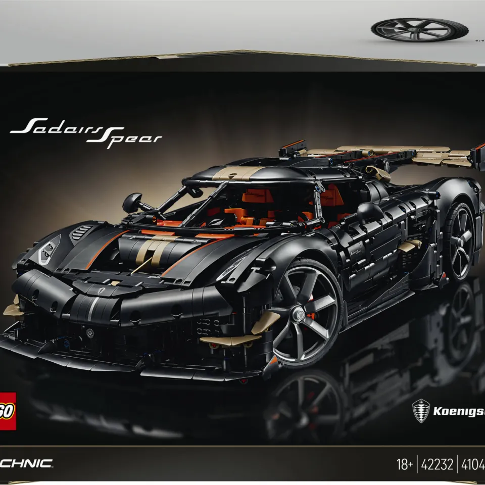 Lego Technic Koenigsegg Sadair's Spear Megacar Auto Set 42232, foto 4