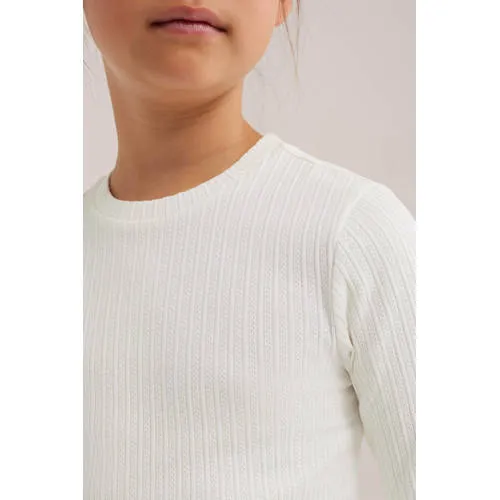 WE Fashion longsleeve ecru, foto 5