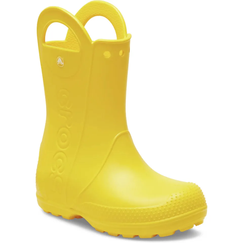 Crocs Schoolkind regenlaarzen - geel, foto 4