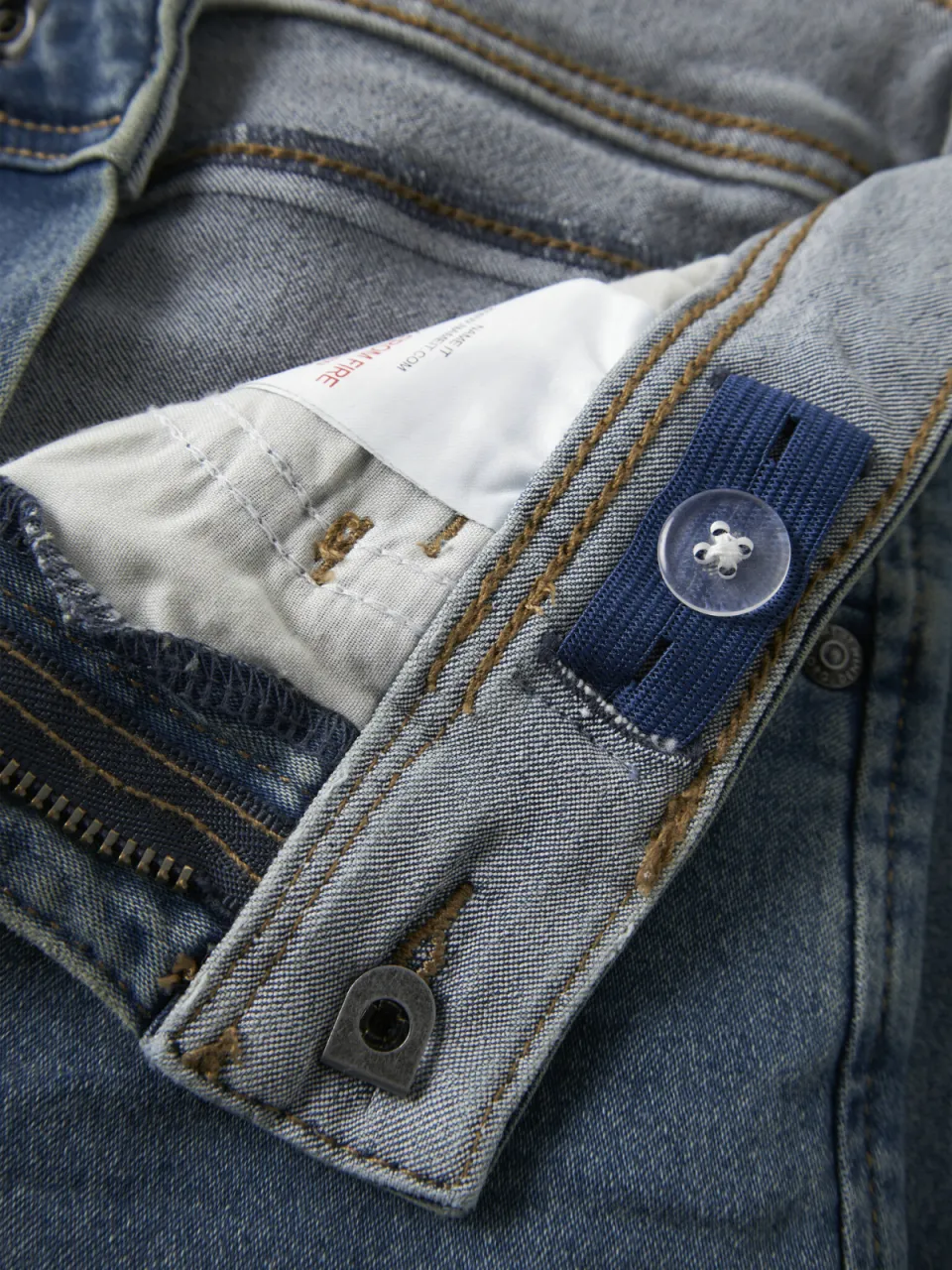 NAME IT KIDS slim fit jeans NKMSILAS medium blue denim, foto 6