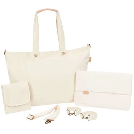 Babymoov Tote Bag Sherpa luiertas licht beige
