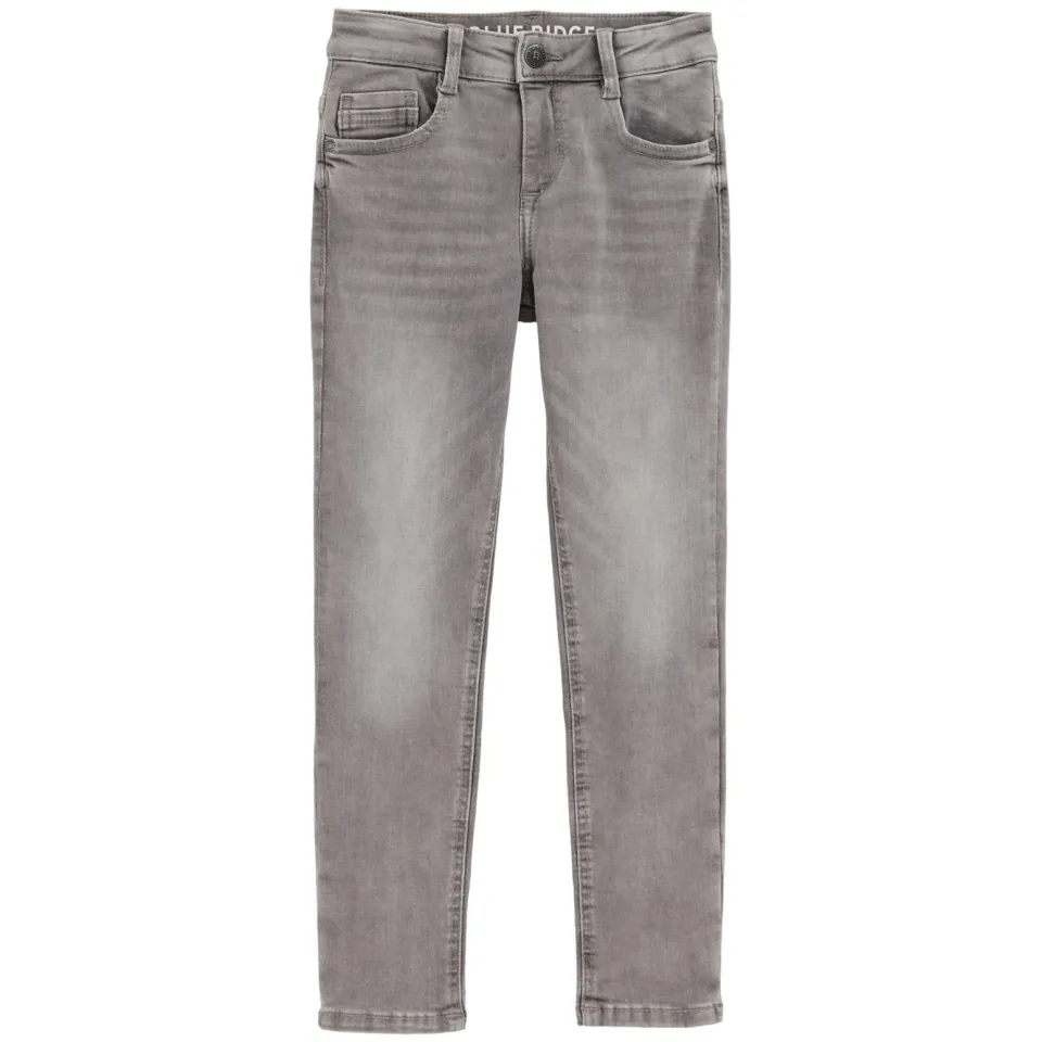 WE Fashion Blue Ridge slim fit jeans - grey denim, foto 2