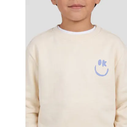 Orange Stars sweater met print ecru, foto 4