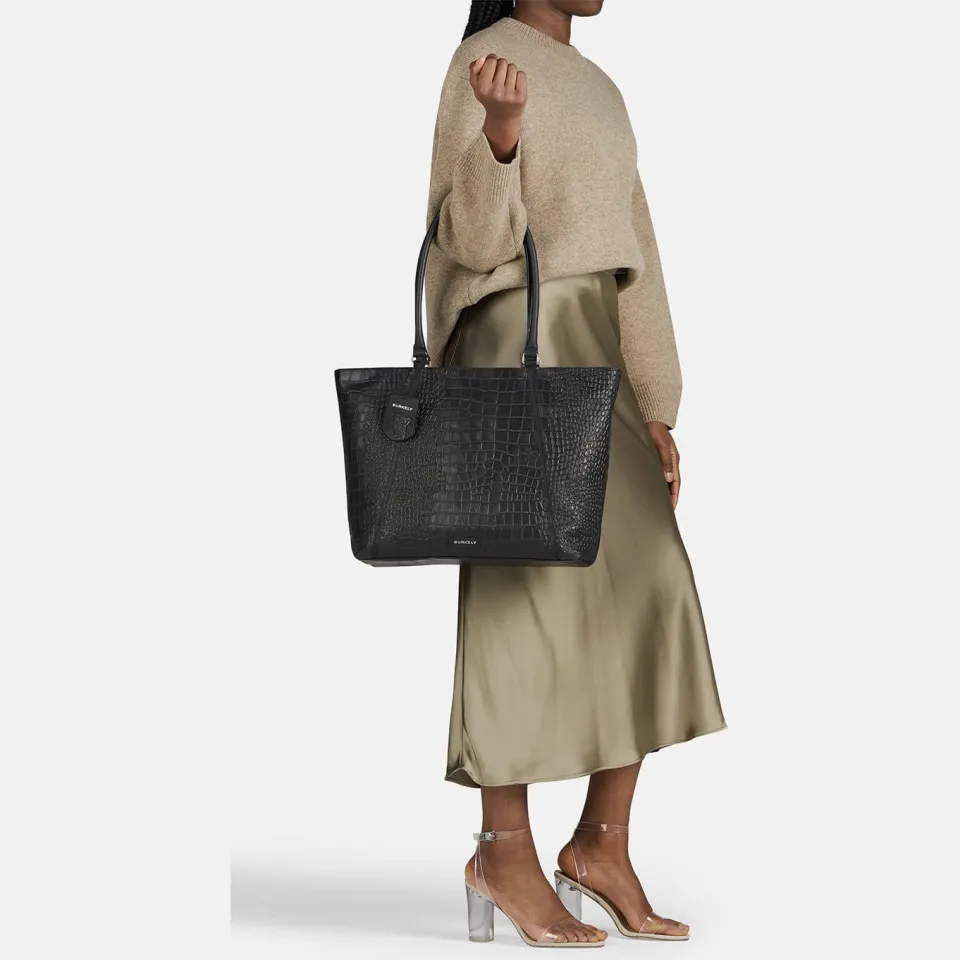 Burkely leren shopper Cool Colbie Wide zwart, foto 3