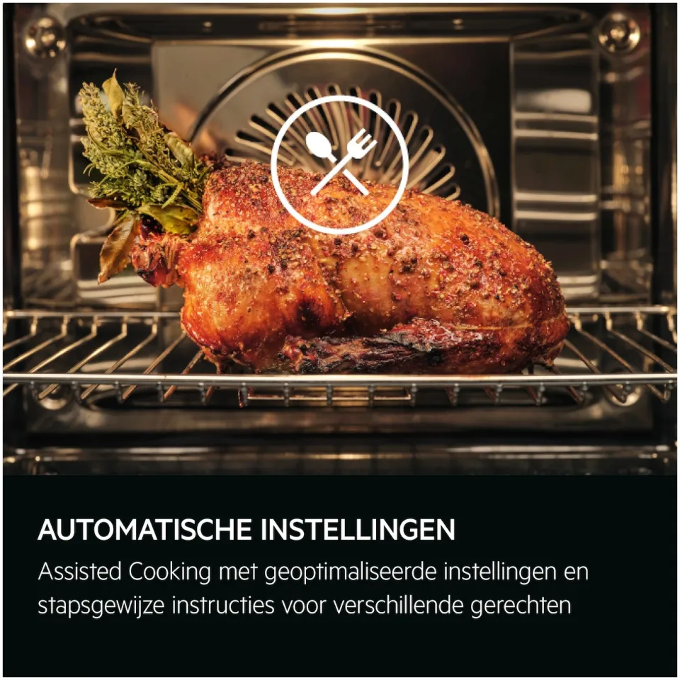AEG OU5PB40SK inbouwoven zwart, foto 5