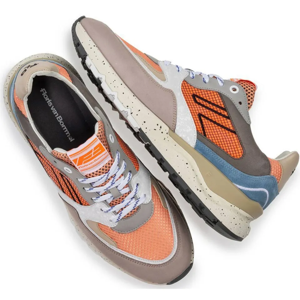 Floris Van Bommel De Treener 06.02 sneakers oranje, foto 2