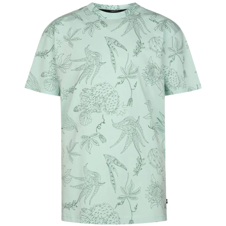 Petrol Industries t-shirt mintgroen all over print, foto 2