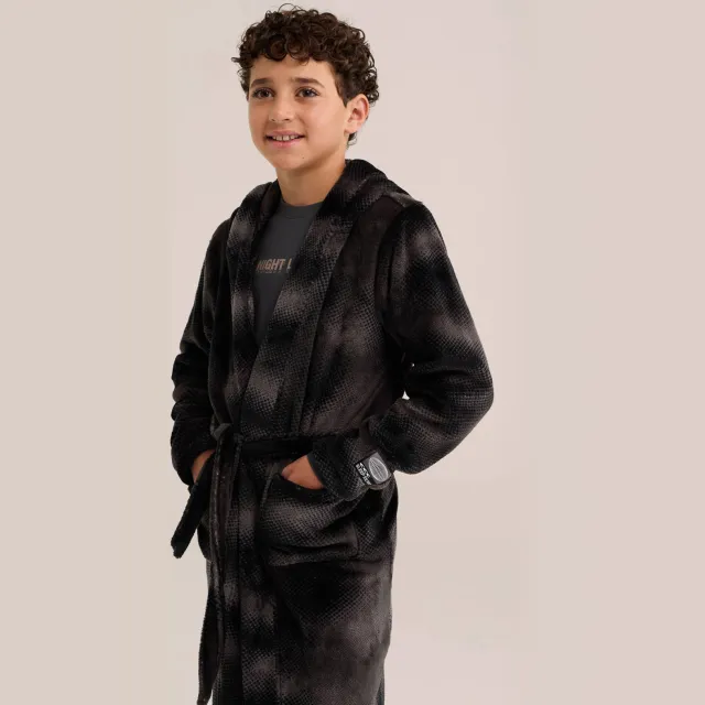 WE Fashion badjas - zwart, foto 2