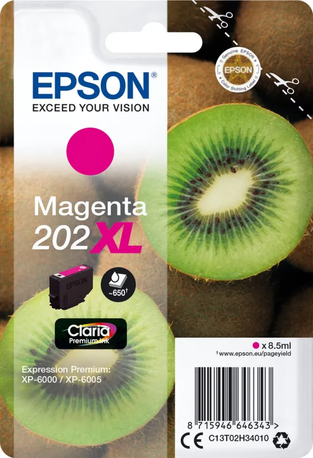 Epson 202XL, Magenta (Kiwi)
