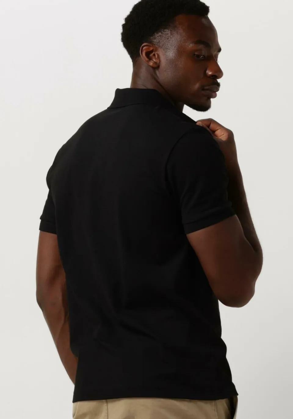 Boss Orange Heren Polo's & T-shirts Passenger - Zwart, foto 4