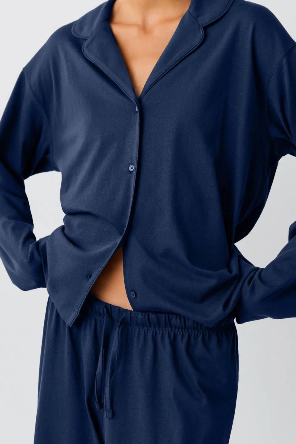 Mango Teen pyjama marineblauw, foto 6