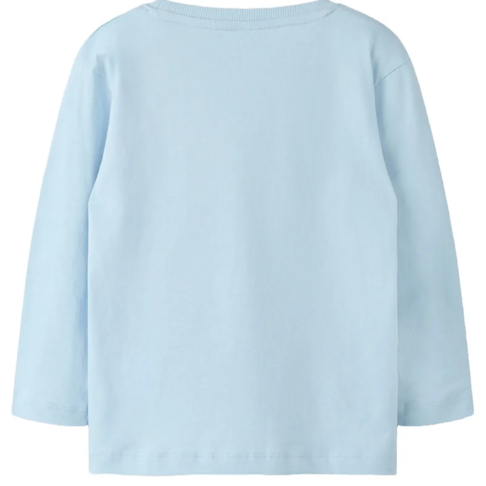 NAME IT longsleeve met print lichtblauw, foto 4