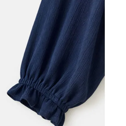 Mango Teen blousetop marineblauw, foto 6