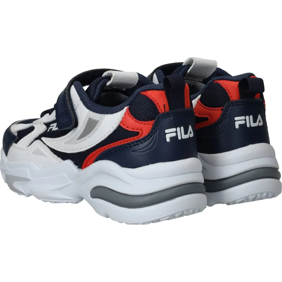 Fila Madrun Velcro sneakers wit/blauw, foto 5