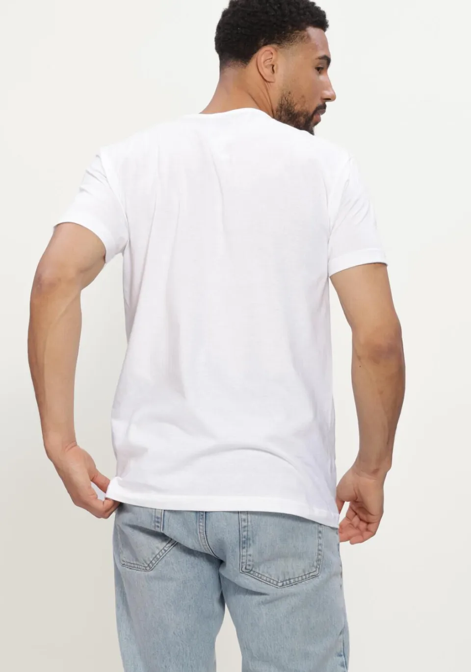Alan Red Heren Polo's & T-shirts 6672 Derby - Wit, foto 3
