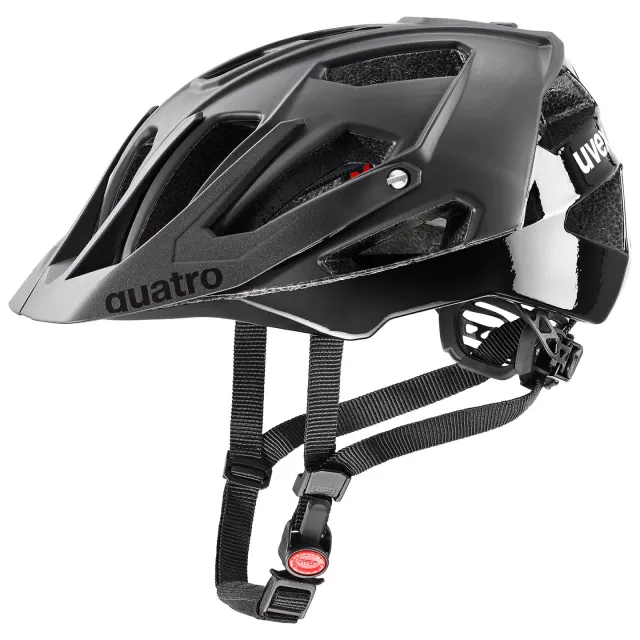Uvex Quatro CC fietshelm grijs/zwart 57 cm