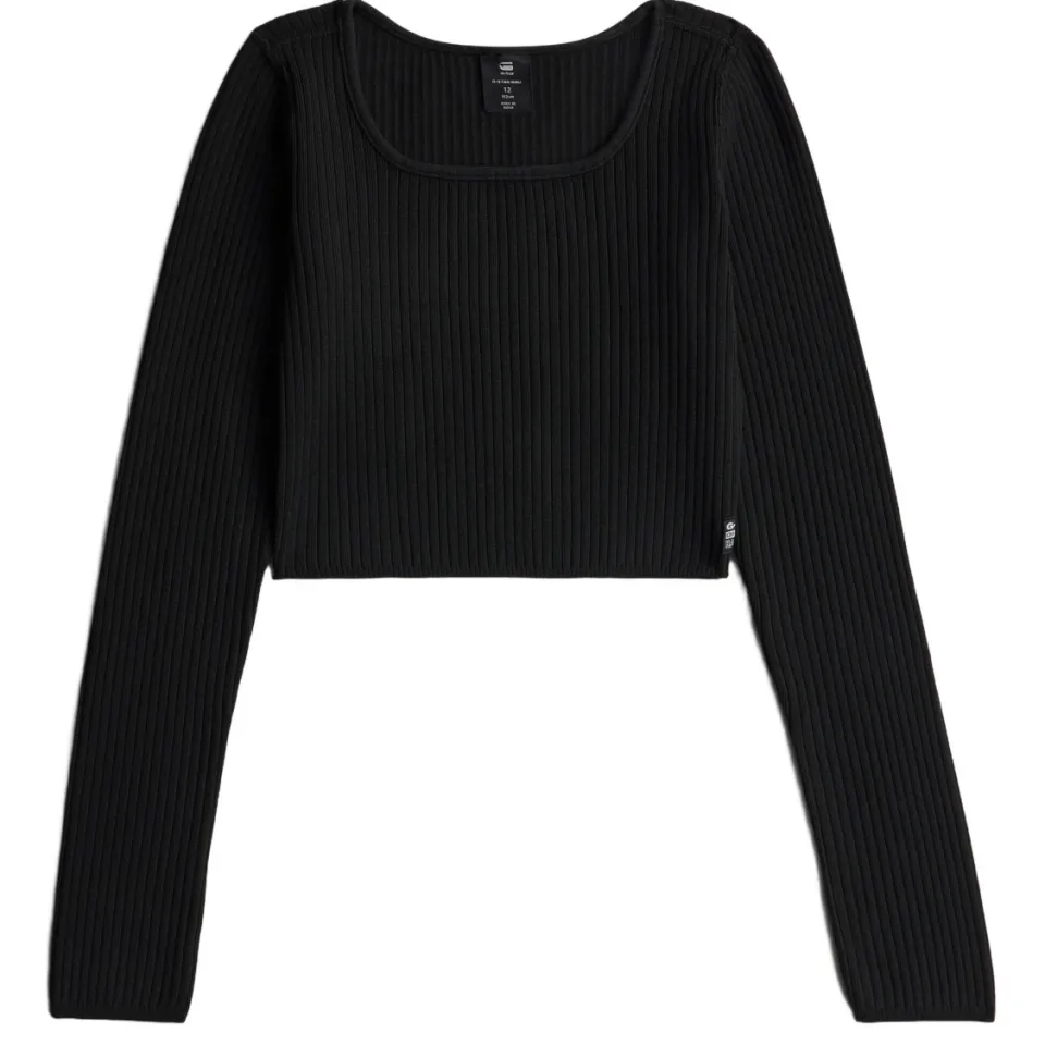 G-Star longsleeves set van 2 zwart/wit, foto 2