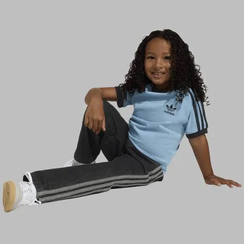 Adidas Originals Firebird straight leg jeans - black denim, foto 3