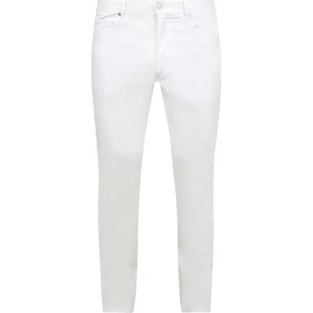 Alberto Pipe jeans groen wit